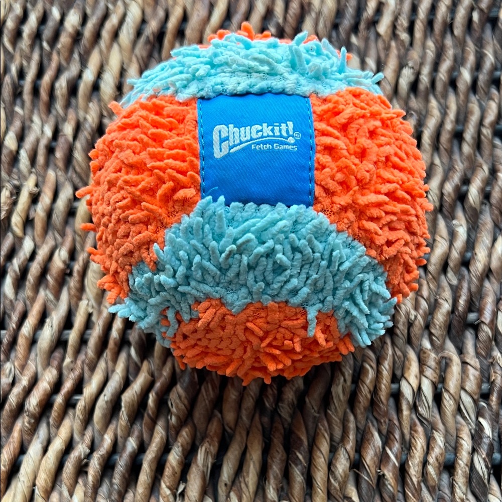 Chuckit! Fetch Games Orange and Blue Ball